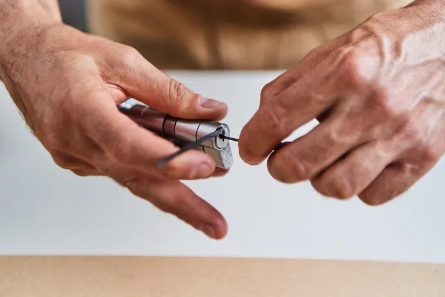 Professional locksmith tools and lock service